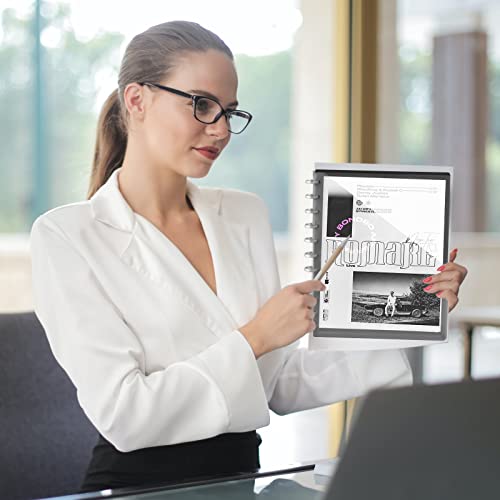 6 Pack Letter Size Discbound Pocket Dividers Discbound Pocket Pages Discbound Pocket Dividers 8.5 X 11 With Double Pocket Disc Bound Letter Pocket Dividers For Discbound Notebook #TOP4