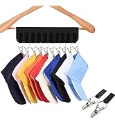Hat Organizer for Closet with Removable Clips, Hat Rack for Baseball Caps, Hat Clips for Closet, ...