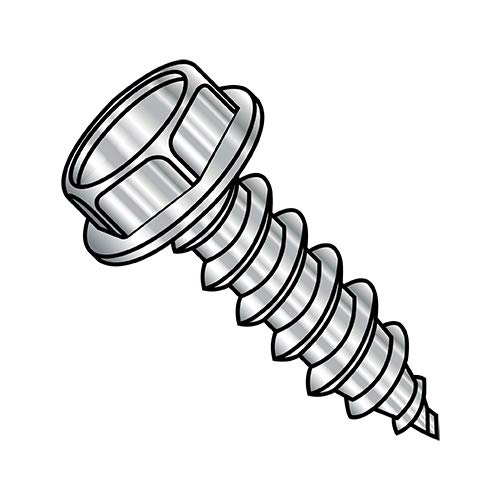 Tornillo autorroscante 1/4-14X1 Acero inoxidable 18-8