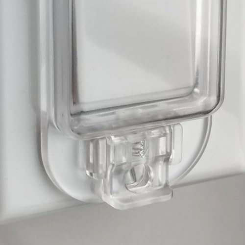 Image of Transparent Switch Board Cover Box for Wall, Protection Switch Board Cover Frame for Household Safety
