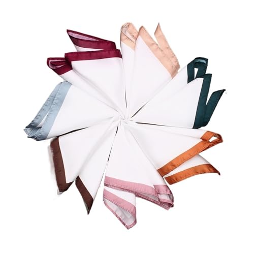Mouchoir d'affaires en tissu jacquard et pochette de costume de haute qualité
