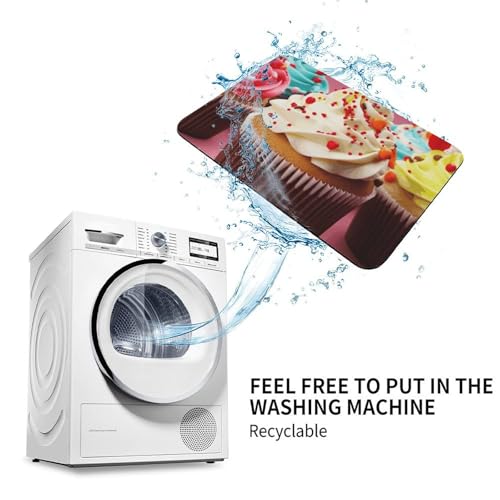 Tapis absorbant cupcake pour décorer votre cuisine et entrée