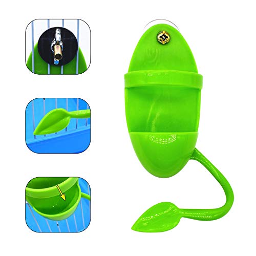 2 stks Vogelkooien voor Budgie Vogelvoeders Cuttlebone Houder Cuttlefish Vogelvoeding Cup Rack Vogelkooi Opslag Bowl… - Afbeelding 6