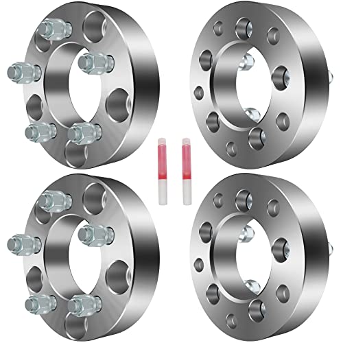 ECCPP 4X 1.5 inch Wheel Adapters 5 Lug 5x135 to 5x4.5 87.1mm fits for Navigator for Expedition Wheel Adapters with 12x1.5 Studs