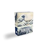 Pomegranate Cartas de juego, arte Hokusai, baraja de 52 cartas, barniz y acabado de lino, mezcla suave