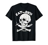 Vintage Eat The Rich 1978 Skull T-Shirt