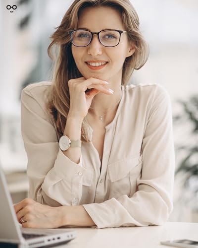 Image of JOLISU 5-Pack Ultra-Light Slim Frames Reading Glasses for Women - Readers for Women, Spring Hinges and Blue Light Protection