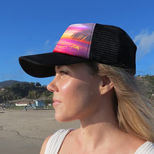 Image of Grace Folly Foam Trucker Hat Snapback Mesh Baseball Cap for Men or Women