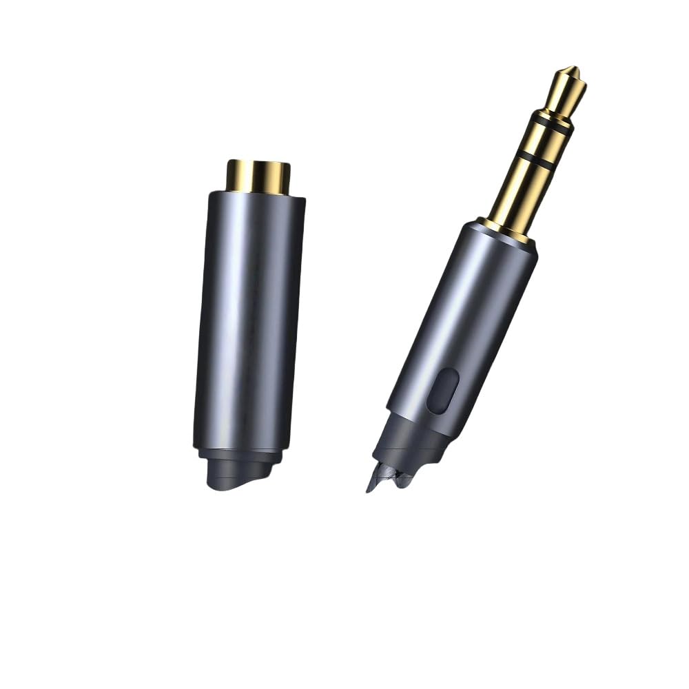 Ja-ck - Cavo di prolunga per cuffie, 3,5 mm, cavo audio AUX da 3,5 mm, splitter femmina (1 m)