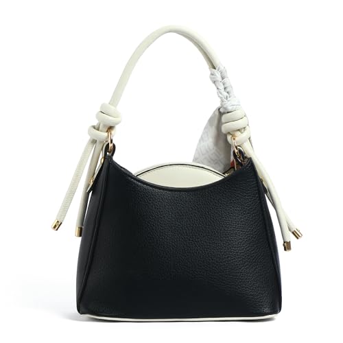 Image of EXOTIC Elara Knot Hobo Shoulder Bag for Women | Textured PU Leather | Detachable Sling Strap | Stylish Everyday Purse