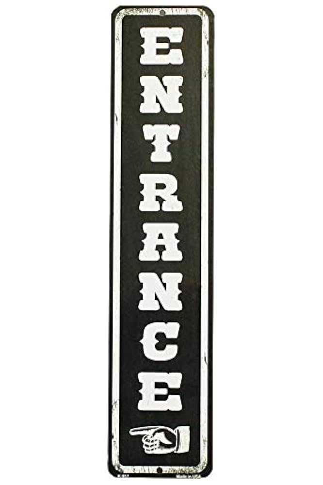 Amazon.co.jp: ENTRANCE 入り口はこちら！！ エントランス 左