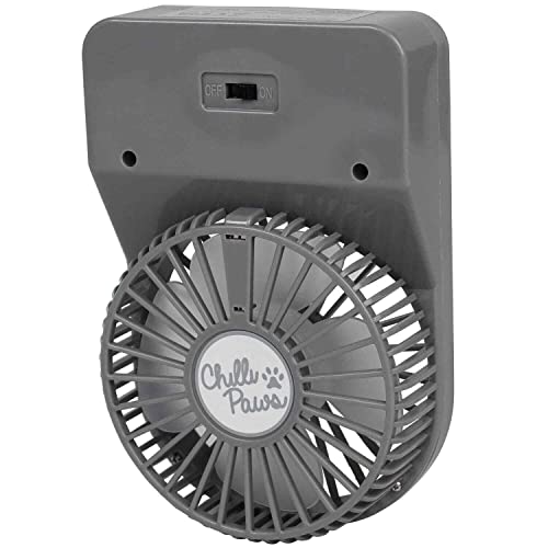 BargainsMania Chilli Paws Dog Crate Cages Fan Help Keep Your Pet Cool