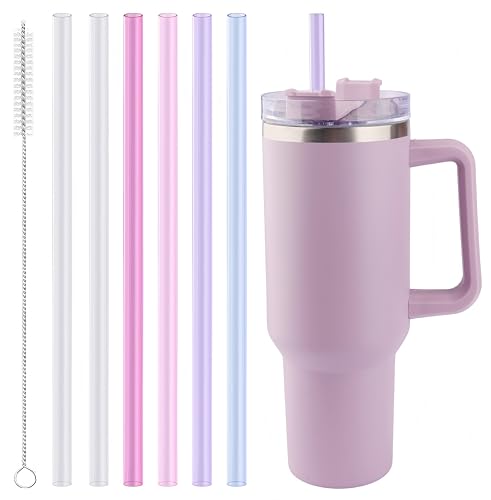 Image of Joshey Replacement Straws for Stanley Quencher 40oz Tumbler, 6 Pack