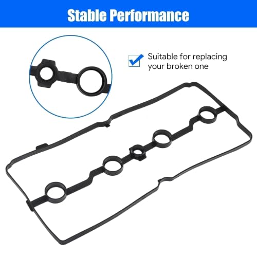 Image of 13270-5TA0A Valve Cover Gasket and Intake Manifold Gasket Kit Compatible with Nissan Altima Juke Rogue Sentre Versa NV200 for Iifiniti QX50 Replaces # 13270-ET000 14035-EL00A 16175-JA00A