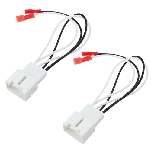 ECSiNG 2 x Auto-Lautsprecher-Kabelbaum-Steckverbinder, 72-5602, kompatibel mit Ford, kompatibel mit Mazda-Lautsprecher