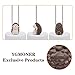 YGMONER Cute Swinging Hedgehog Car Rear View Mirror Hanging Accessories Funny Car Interior Decor Gifts for Women Men (Hedgehog)