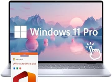 Inspiron Business Laptop Computer, 16" Touchscreen FHD+ Display, Intel Core 7 150U Processor, Windows 11 Pro 64GB RAM 2TB SSD, Microsoft Office Lifetime Suite, Backlit Keyboard, Ice Blue