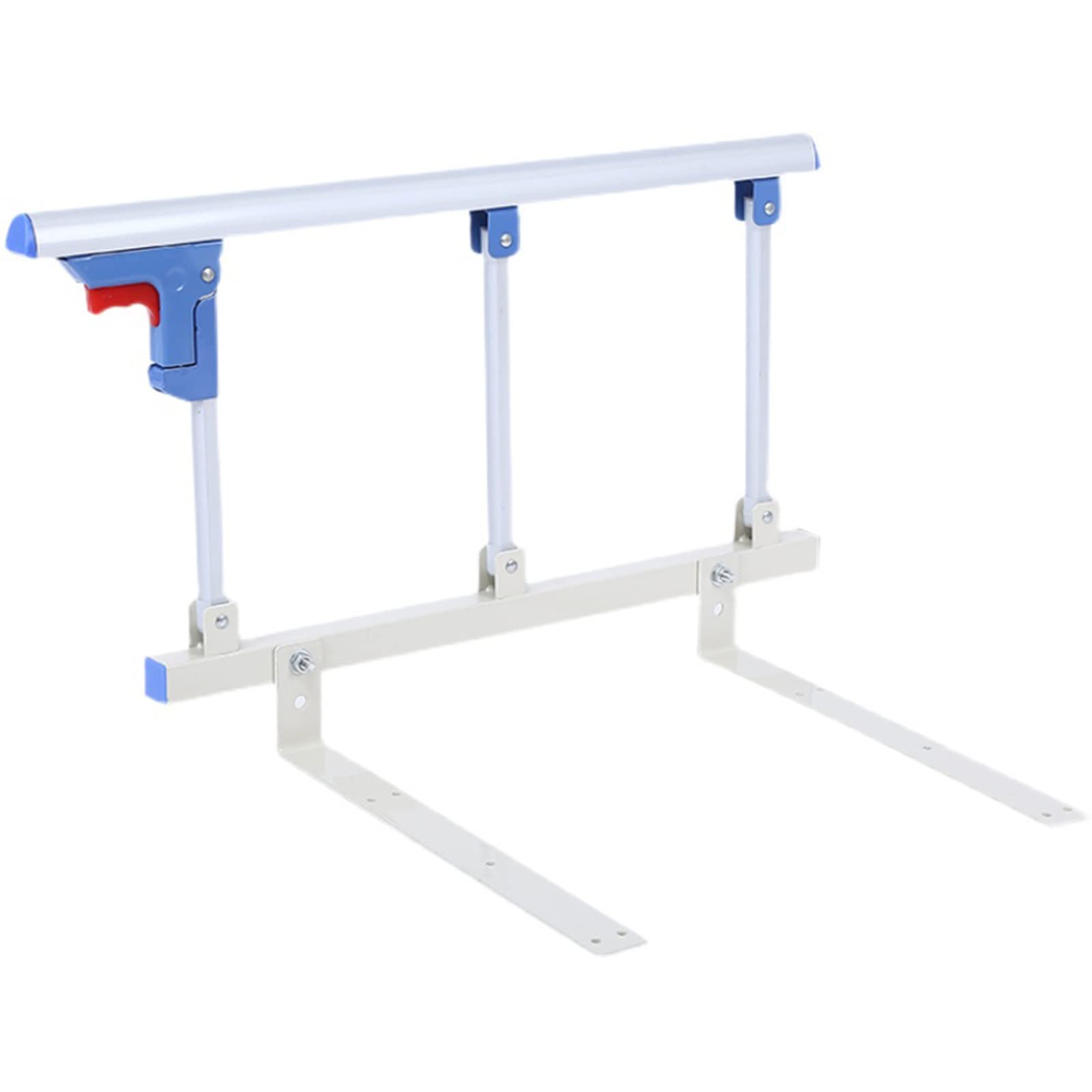 Barandilla de Cama de Seguridad con protección Lateral, barandilla de Cama con asa para Personas Mayores, barandilla de protección para Adultos Plegable, Barra de Apoyo para Cama d