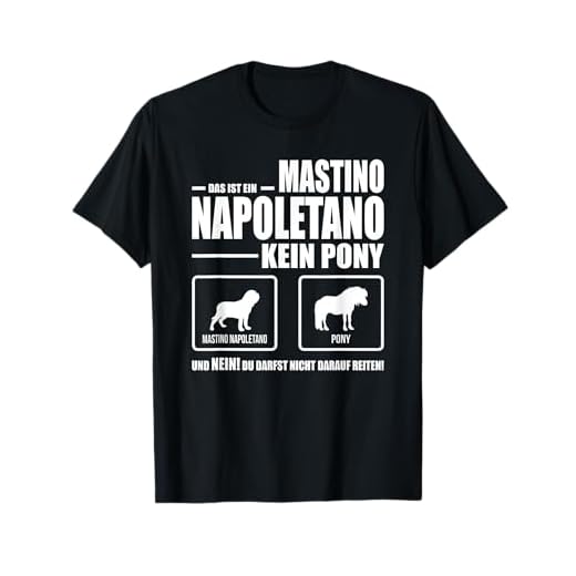 Lustiges Mastino Napoletano T-Shirt für Hundeliebhaber