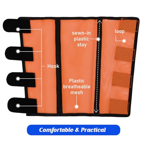 Image of Set of 12 Mesh Fly Boots for Horse Breathable Mesh Horse Boots Protective Horse Leg Loose Wraps Horse Leggings for Preventing Flies and Mosquitoes Bites