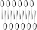 New Star Foodservice 58543 Bead Pattern, Stainless Steel, Teaspoon, 6.3-Inch, Set of 12