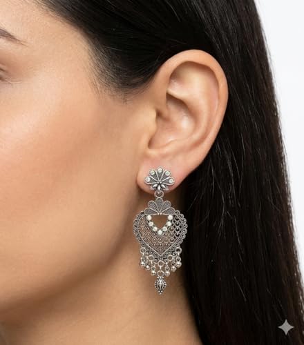 Image of Earrings Set for women, Earrings Set of 16 with Folding Jewellery Box, Traditional & Modern Earring Set for Women & Girls, Jhumka for women, Gifts for woman with Box