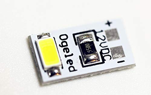 Ogeled LED Module 10 X 12V 5730 SMD PCB 0,6W highpower Platine 12-14V DC (Kaltweiß)