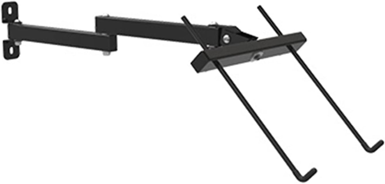 Foldable Wall Mount 17-27 Inch Laptop Holder Two Arms Full Motion Laptop Cooler Retractable Notebook Hanger(BLBG400A)