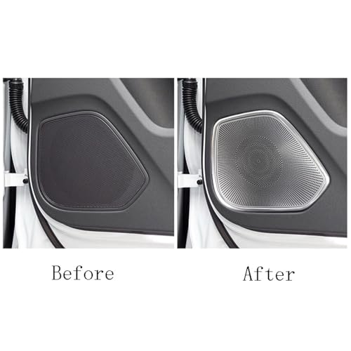 Marcos decorativos de audio para el panel de puerta de Audi Q3 2013-2018 2