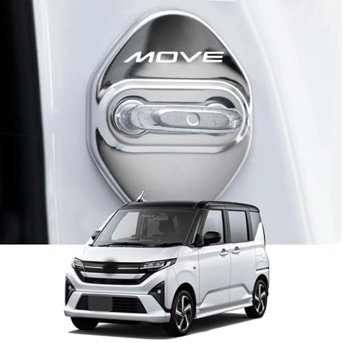 FOR �V�^���[�� LA850S LA860S�^ �i2025�N6���`�j�J�X�^���p�[�c �Ԃ̃h�A���b�N�v���e�N�^�[ �h�A���b�N�J�o�[ �X�e�����X�X�`�[�� �Ԏ��p�݌v �h�K ���t���ȒP4pcs �V�^ ���[���A�N�Z�T���[ (��)