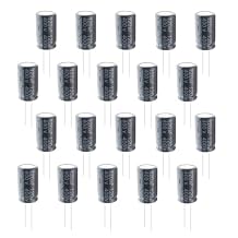 Aluminum Electrolytic Capacitor 400V 120uF 18 * 30mm DIP Radial Leads Al-capacitors for Household Electrical Appliances Repair/Arduino/DIY etc. Kits 20Pcs