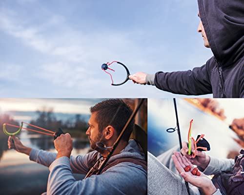 Rochan Wrist Rocket Slingshot Professional Adult Slingshot Hunting Tool With Laser Sight Provides 90 Ammo For Outdoor Shooting #TOP3