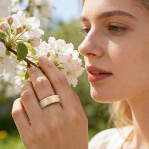 4 Pack Ultra-Thin Ring Covers Compatible with Oura Ring Gen 4/4 Ceramic/Oura Gen 3 Cover, Cute Fancy Floral Engraved Ant - Additional View