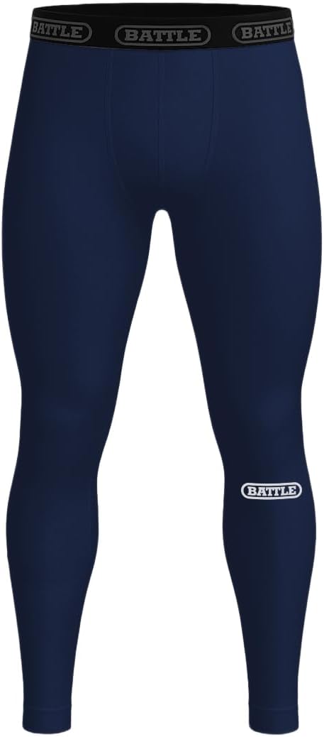 Battle Sports Full Length Compression Tights, Athletic Training Bodybuilding
