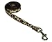 Sassy Dog Wear 4-Feet Natural Leopard Dog Leash, X-Small