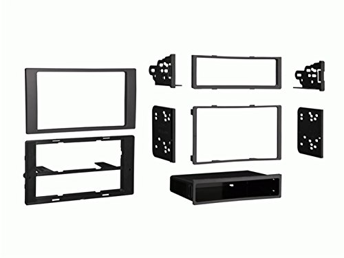 Metra Electronics 99-5824CH Single/Double DIN Dash Installation Kit for 2010-Up Ford Transit Vehicles, Charcoal
