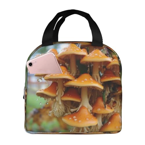 KIRROWE asparagus Lunch Bag for Women & Men, Durable Oxford