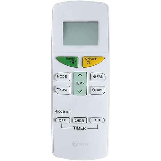 7SEVEN Compatible Daikin Ac Remote Original ARC470A25 ARC70