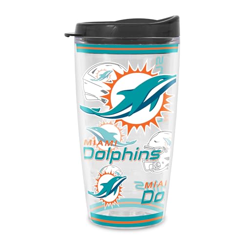 Image of Rico Industries NFL Football Double Wall Mayhem 16oz Tritan Tumbler W Lid