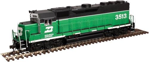 Atlas Scala H0 Locomotiva Diesel EMD GP40 Burlington Northern