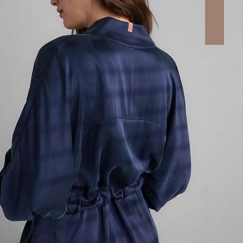 Lunya Washable Silk Robes for Women – Lightweight Short Robes with Pockets, Removable Belt & Interior Tie – Multiple Colors4