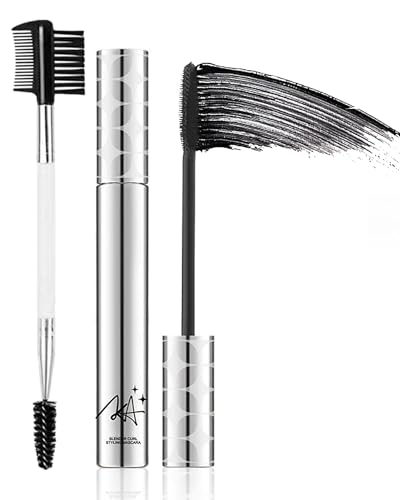 Black Mascara for Older Women 60 Plus Waterproof Prime Mascara Lash Hypoallergenic Mscara Volume and Length for Sensitive Eyes Long Lasting with Thinning Lashes Volumizing Mscara for Mature Women-01