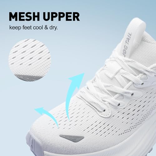 Image of Women's Arch Support Walking Shoes - Cushioned Lightweight Orthopedic Slip on Sneakers Breathable Non Slip Athletic Shoe for Running Gym Workout Daily Wear