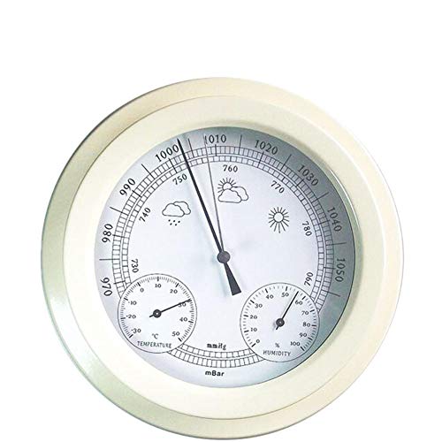 225 mm Thermometer Hygrometer Barometer Wetterstation Europäisches Manometer Luftwetterinstrument Barometer