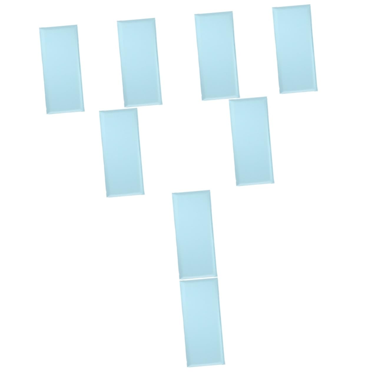 8 Pcs Anti-Collision Wall Stickers Baby Anti-Collision Wall Sticker Wall Cushion Wall Padding Cushion Stickers for Kids Baby Foam Mat Kids Room Wallpaper Baby Guard Pad