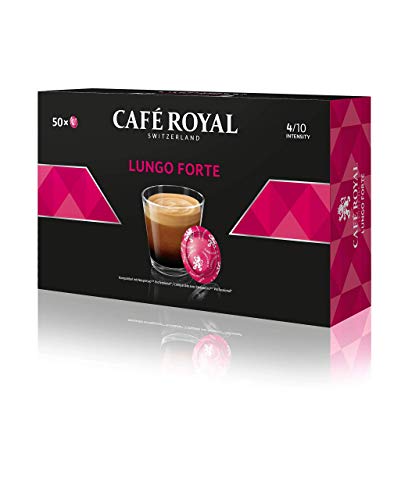 Café Royal Lungo Forte 50 Dosettes de Café Compatibles avec Nespresso (R)* Business Solutions (R)*, Intensité 5/10, 300 g - Image 5