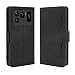 Produktbild Hauw Hülle für Xiaomi Mi 11 Ultra,Magnetverschluss Multi-Card Slots Flip Wallet Ledertasche für Xiaomi Mi 11 Ultra,Schwarz