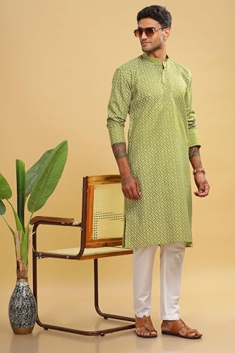 Image of BE ACTIVE Cotton | Traditional and Elegant Look | Indian Kurta for Men | Full Sleeve Kurta