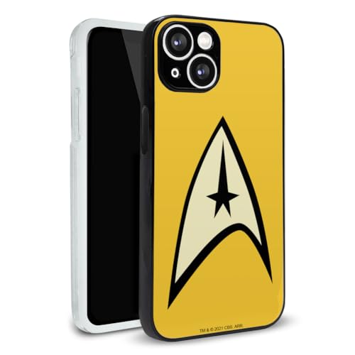 Star Trek Command Shield Protective Slim Fit Plastic Bumper Case Fits Apple iPhone 15