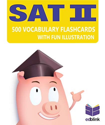 Flashcards SAT - 500 Vocabulary with fun illustration: The most ...